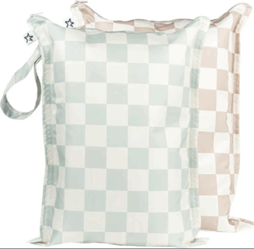 Sage/Beige Checkers