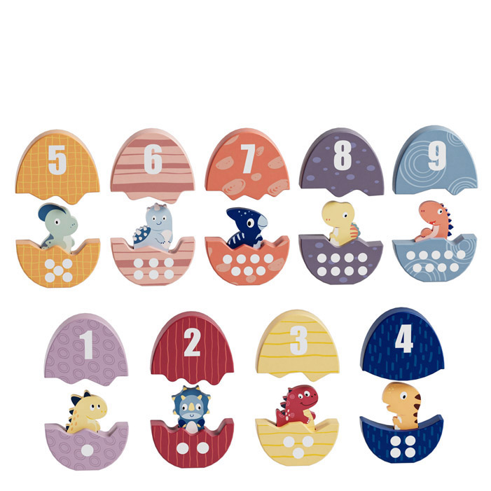 Gioco educativo baby dino numeri 36+