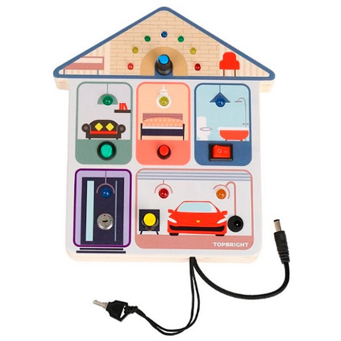 Gioco educativo interruttori di casa 36+