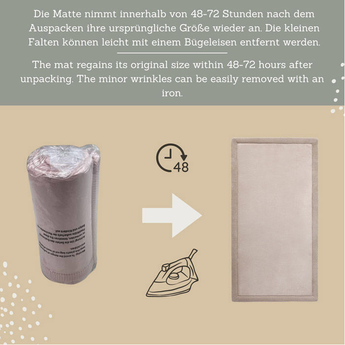 Tappeto Cloud tinta unita 150 x 80 cm - immagine 4