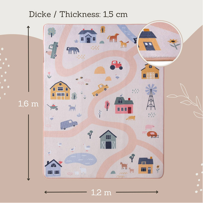 Tappeto Cloud fantasia 160 x 120 cm - immagine 6