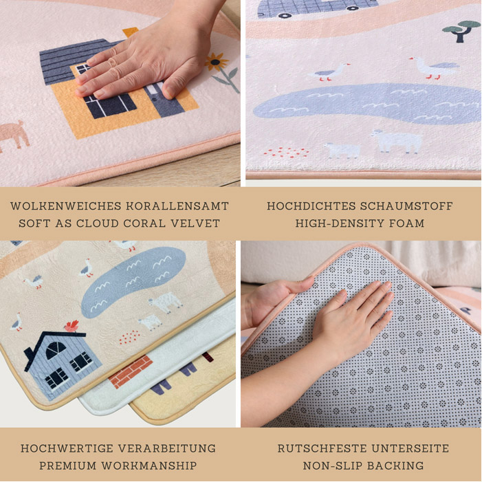 Tappeto Cloud fantasia 160 x 120 cm - immagine 5