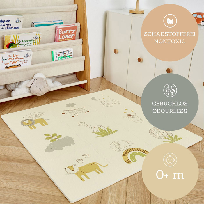 Tappeto Puzzle 0+ fantasia 90 x 90 cm - immagine 8