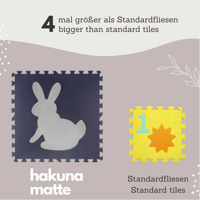 Tappeto Puzzle 0+ XXL Animali 180x180 cm - immagine 7