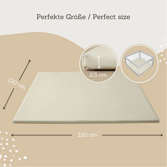 Tappeto in pelle vegana 120 x 120 cm - immagine 8