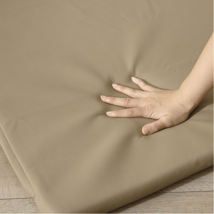 Tappeto in pelle vegana 120 x 120 cm - immagine 5