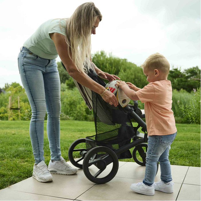 Rete portaoggetti laterale da passeggino - immagine 4