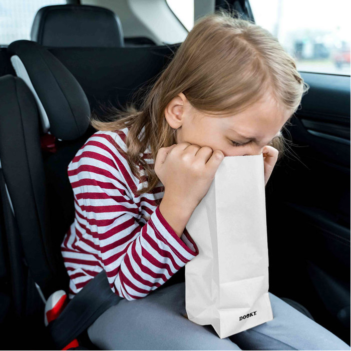 Sacchetti per nausea chiusura sigillante - immagine 2