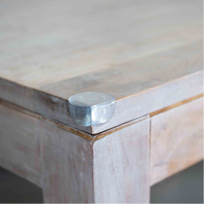 Protezioni angolari trasparenti 4 pezzi - immagine 3