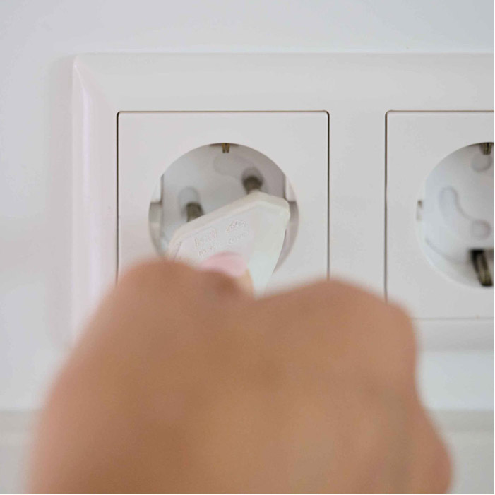 Copriprese trasparente 6 pezzi - immagine 4