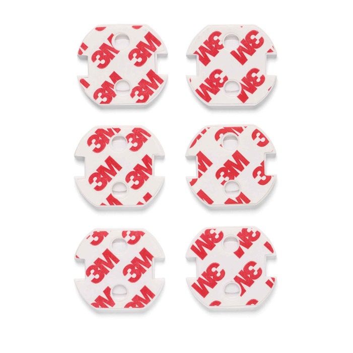 Copriprese trasparente 6 pezzi - immagine 2