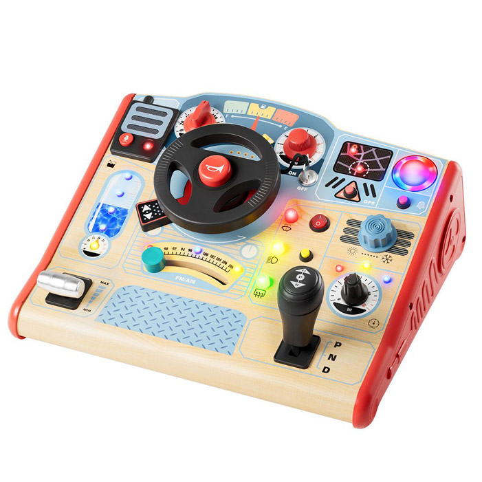 Gioco educativo Busy Board Pompieri 36+